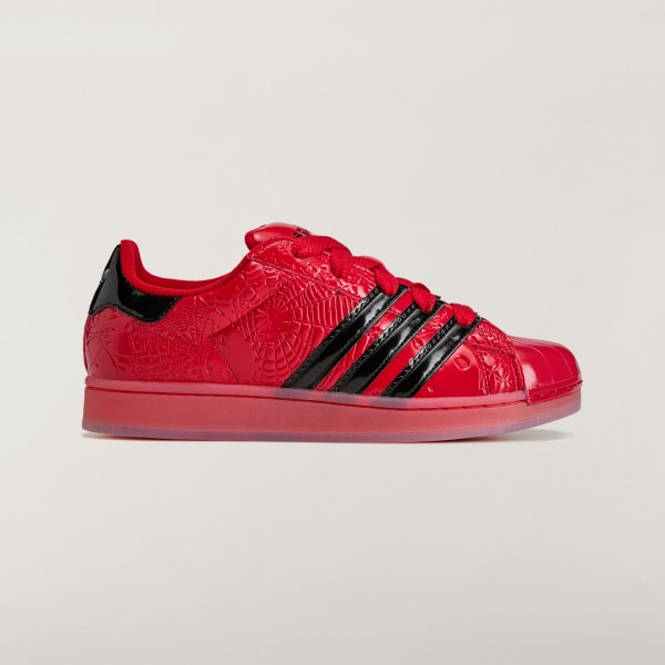 Red SUPERSTAR II shoes