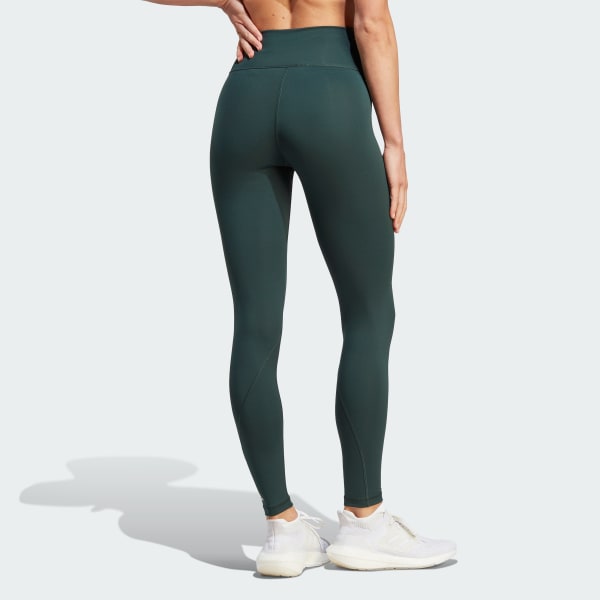 adidas, Pants & Jumpsuits, Adidas 34 Climalite Workout Tights Teal Green  Women Size Medium New