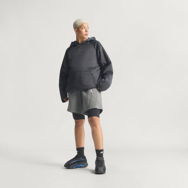 Black 아디다스 럭스 후디