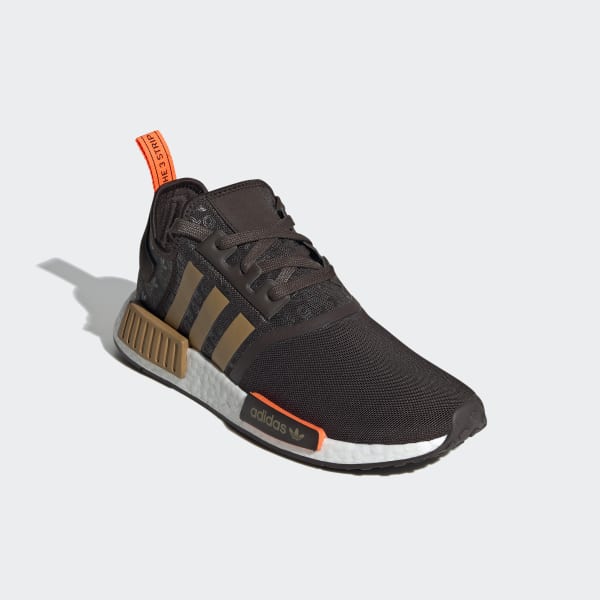 brown and orange adidas shoes