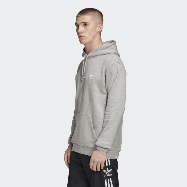 trefoil essentials hoodie adidas