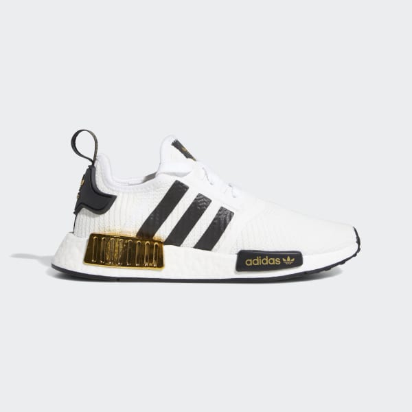 adidas nmd r1 gold and white