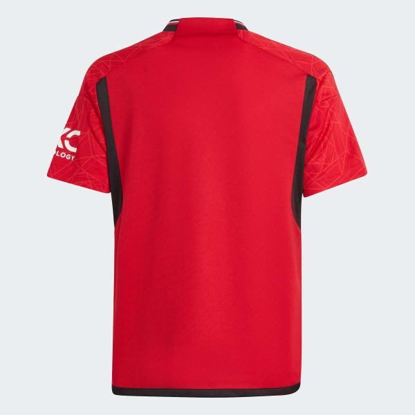 Rouge Maillot Domicile Manchester United 23/24 Enfants