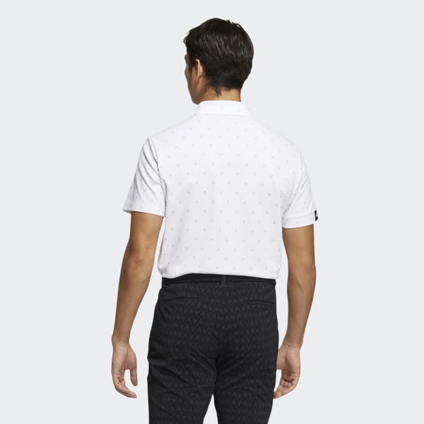White AEROREADY Badge of Sport Monogram Polo Shirt