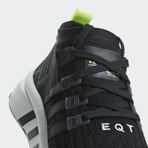 eqt support mid adv primeknit black