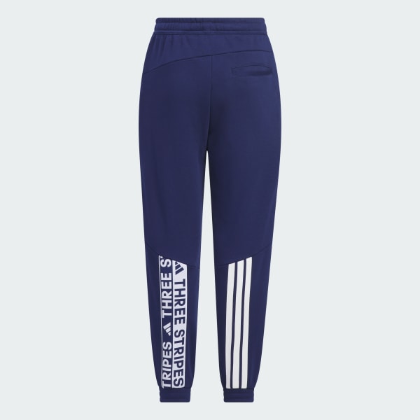 ブルー ワーディング パック フレンチテリー 9/10丈 カフ仕上げの裾 パンツ キッズ