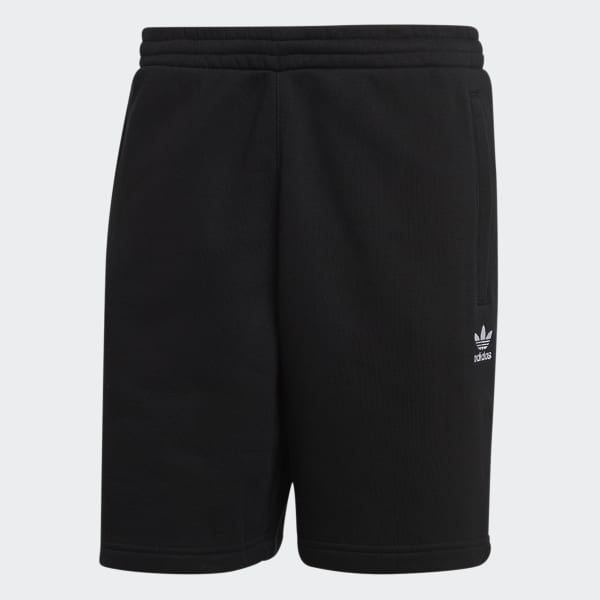 Schwarz Trefoil Essentials Shorts