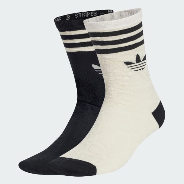 White Snake Crew Socks 2 Pairs