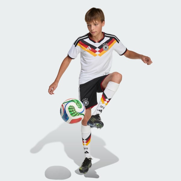 biela Detský dres Nemecko 26 Home Authentic Kids