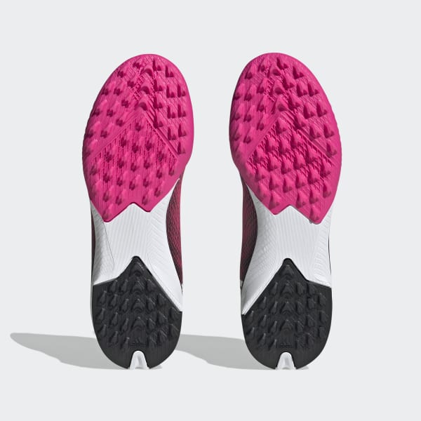 Pink X Speedportal.3 Laceless Turf Boots