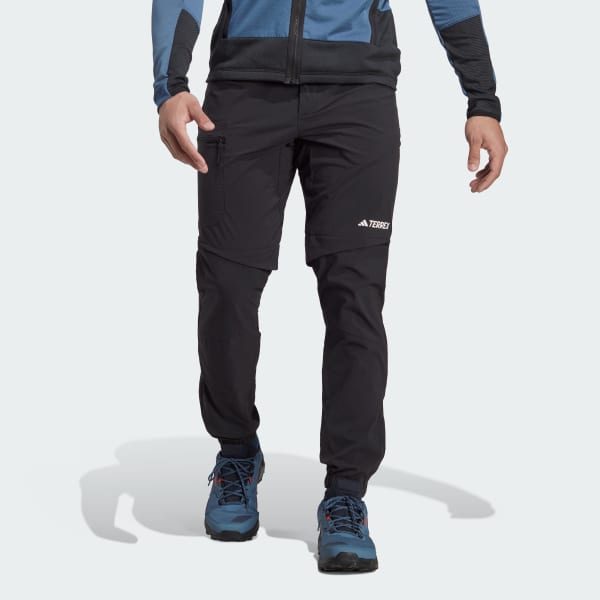 adidas Terrex Utilitas Hiking Zip Off Tracksuit Bottoms Black