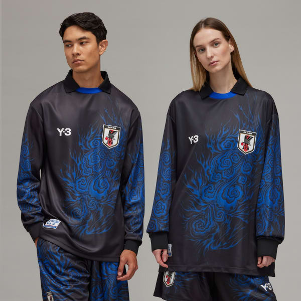 Y-3 Adidasアディダス JFA日本代表 長袖シャツ＆ショーツ上下 新品 Y-3 JFA 長袖Tシャツ／サッカーショップKAMO