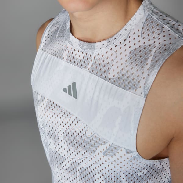 White AEROREADY Tank Top