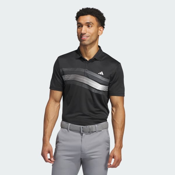 adidas Core Chest Stripe Polo Shirt Black adidas Vietnam
