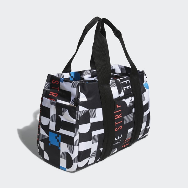 Black Graphic Tote Bag TG083