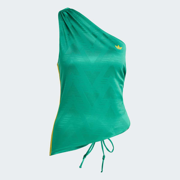 Gron ROUCHED  ONE SHOULDER TOP