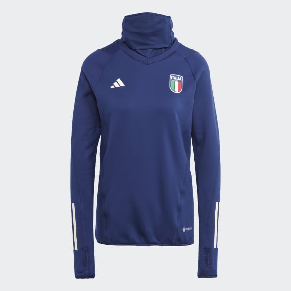 Blu Italia 23 Maglia Tiro Pro Warm
