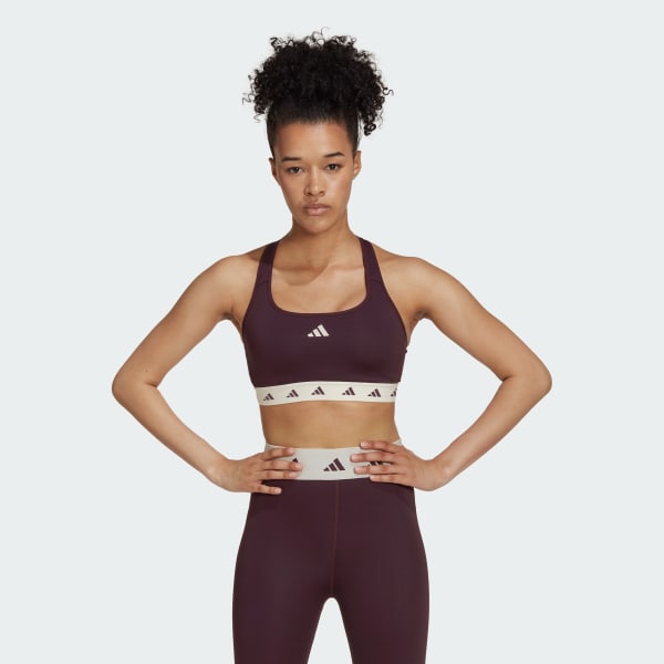 Rood Powerreact Training Medium-Support Techfit Beha I6419