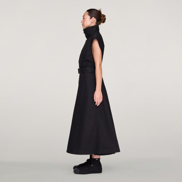 cierna Šaty Y-3 UT Twill