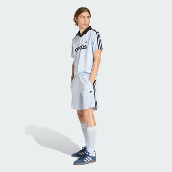 Niebieski SZORTY 3-STRIPES LOOSE ENGINEERED