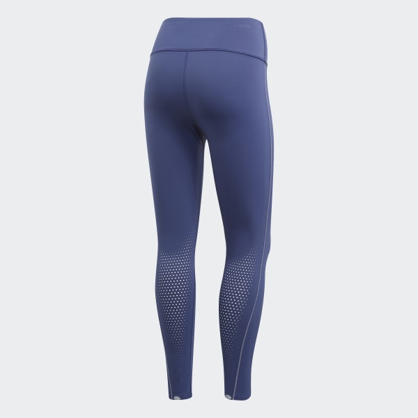 Adidas alphaskin blue top