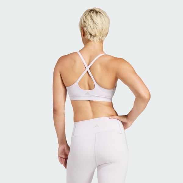 Purple All Me Light Support Bra