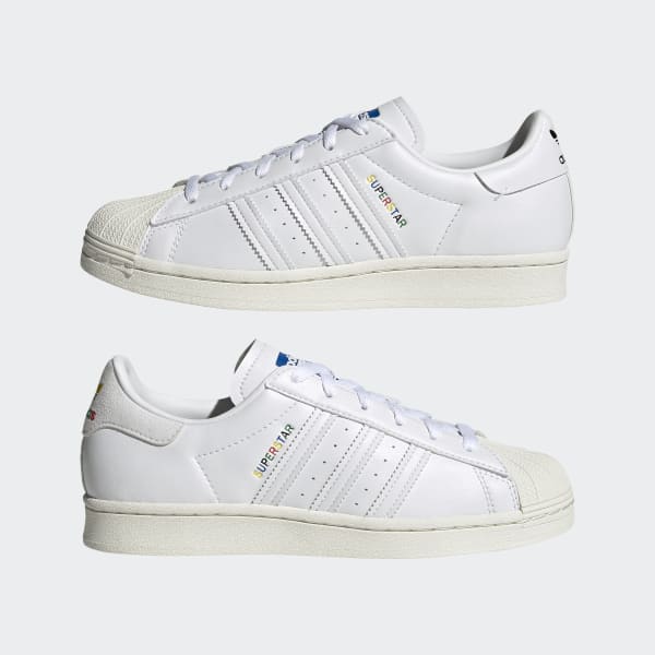 White Superstar Shoes LRR26