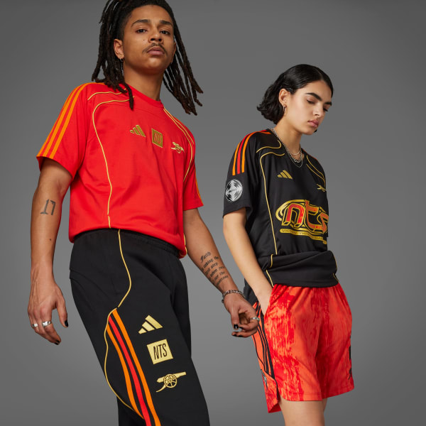 Czerń Spodnie Arsenal x NTS UBP Doubleknit