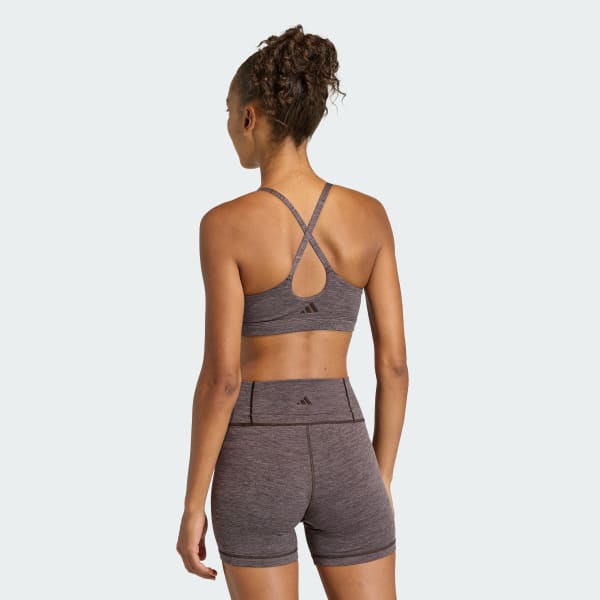 Kahverengi All Me Hafif Destekli Sporcu Sütyeni