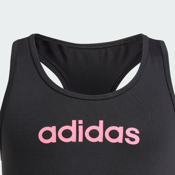 cierna Top adidas Sports Single Jersey Fitted Bra