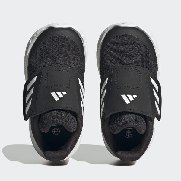 Negro Tenis Run Falcon 3.0 Tira Ajustable de Cierre por Contacto