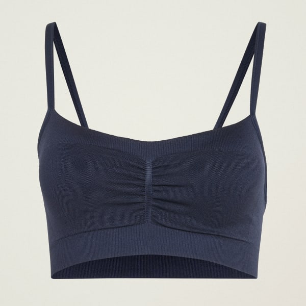 Blauw adidas by Stella McCartney Naadloze Yogabeha