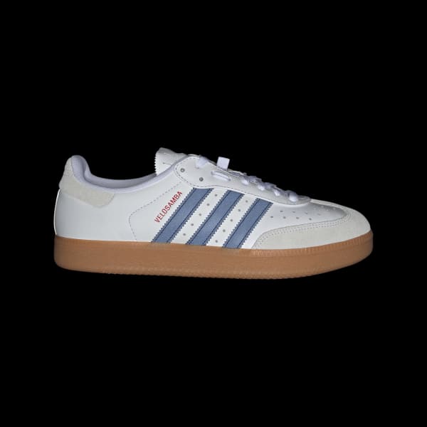 adidas Velosamba Leather Shoes - White | Free Shipping with