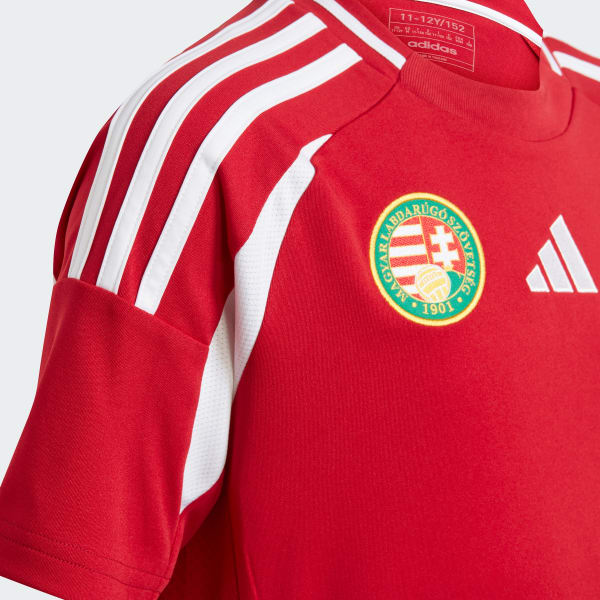Burgundy Hungary 24 Home Jersey Kids