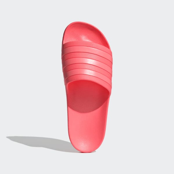 Red Adilette Aqua Slides