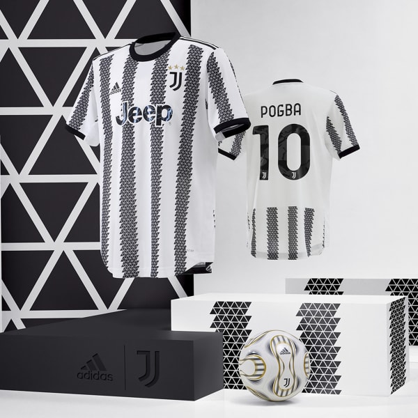 Branco Camisa 1 Autêntica Juventus 22/23