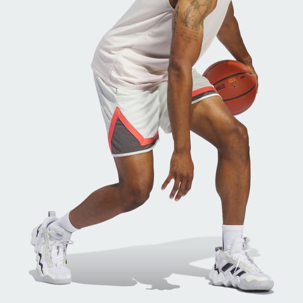 Grey adidas Pro Block Shorts