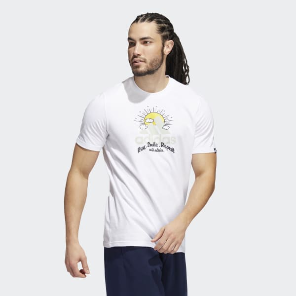 Beyaz World Of adidas Koşu Tişörtü TL906