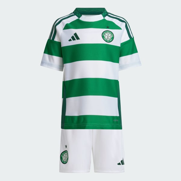 adidas Celtic FC 24 25 Home Mini Kit White adidas UK
