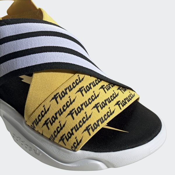 adidas originals x fiorucci magmur sandals in yellow
