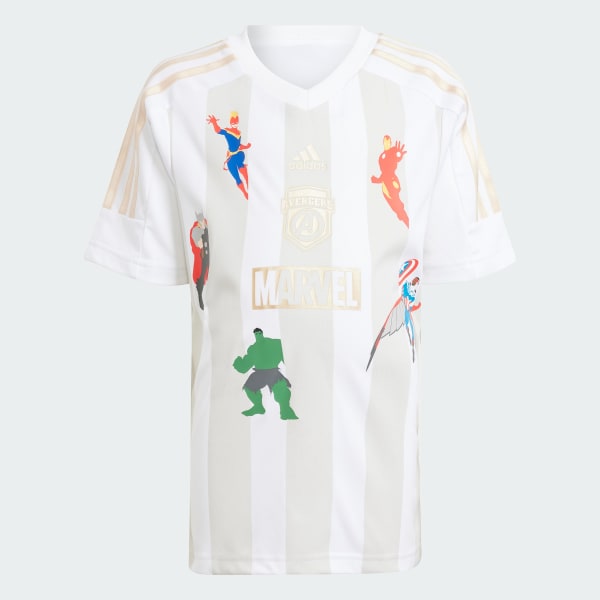 Hvit Marvel's Avengers Tee Sett