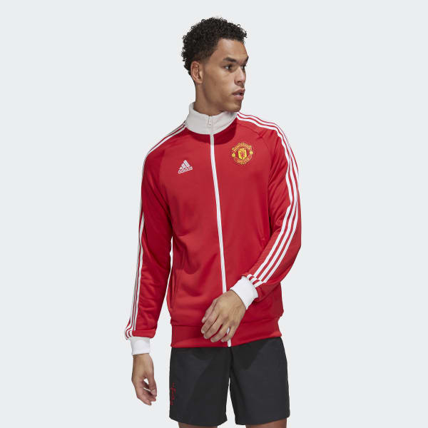 Red Manchester United 3-Stripes Track Top DD158