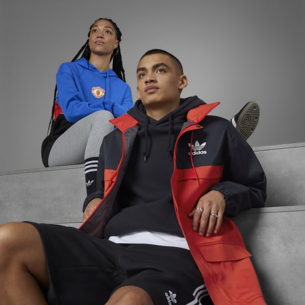 Rot Manchester United OG Bench Jacke