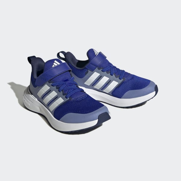 👟 adidas Fortarun 2.0 Cloudfoam Elastic Lace Shoes - Blue | Kids'  Lifestyle | adidas US 👟