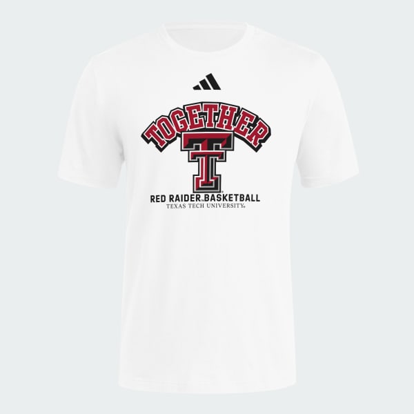 White Texas Tech Red Raiders College Basketball Shooting Shirt