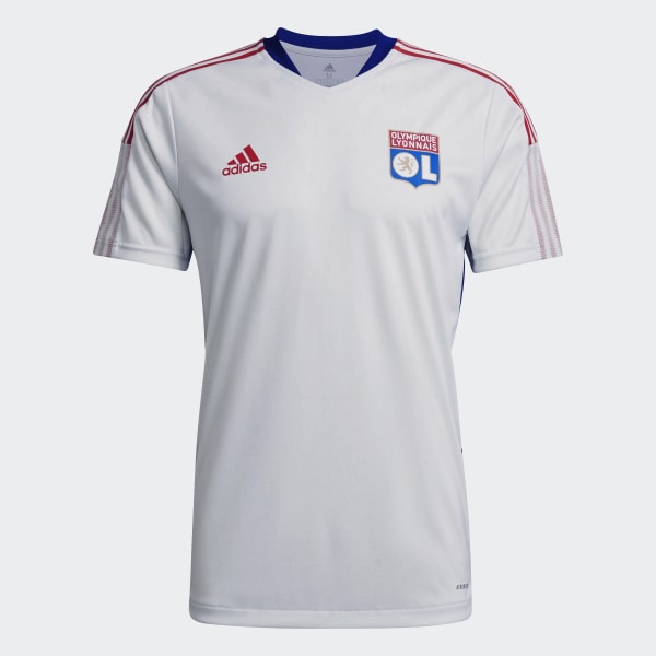Blanco Camiseta entrenamiento Olympique de Lyon Tiro ELW77
