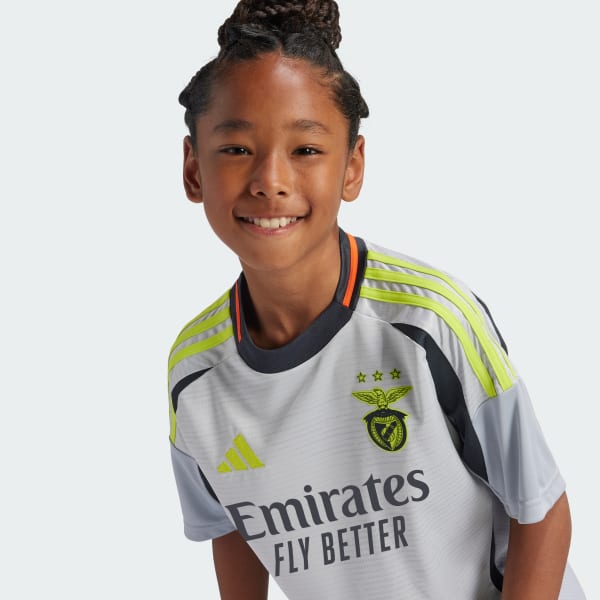 Szary Koszulka Benfica 24/25 Third Kids