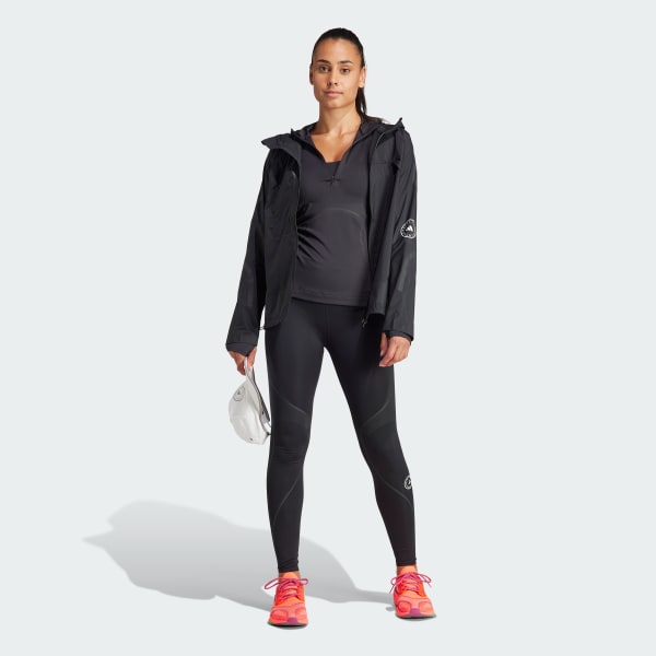 Negro Mallas largas adidas by Stella McCartney TruePace Running