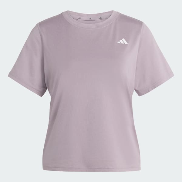 Purple Workout Essentials Crew Neck T-Shirt