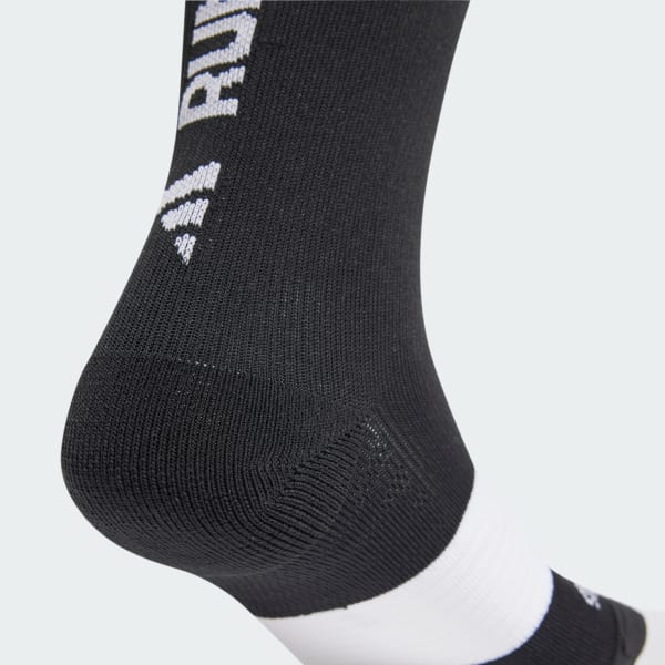 Black Runxgraphic Socks 1 Pair